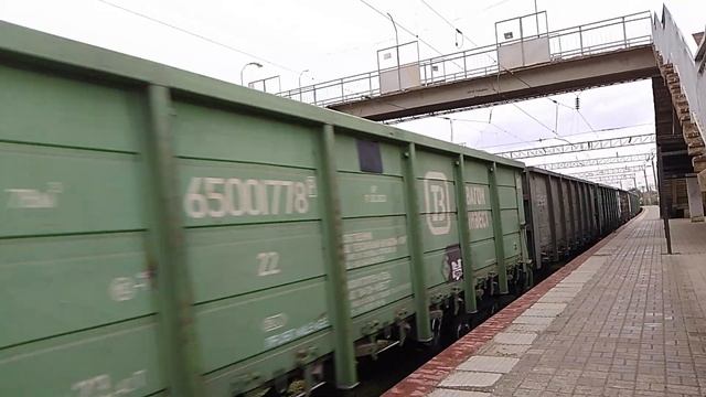 ВЛ80Т-1450 с грузовым по станции Одесса Восточная #УЗ смотреть онлайн