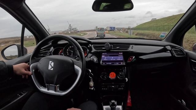 CITROËN DS3 2012 (92HP) POV TEST DRIVE  4K