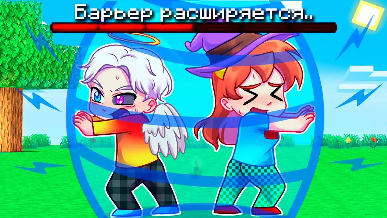 😨 Майнкрафт но БАРЬЕР РАСШИРЯЕТСЯ с Каждым Уровнем! #ФИНАЛ