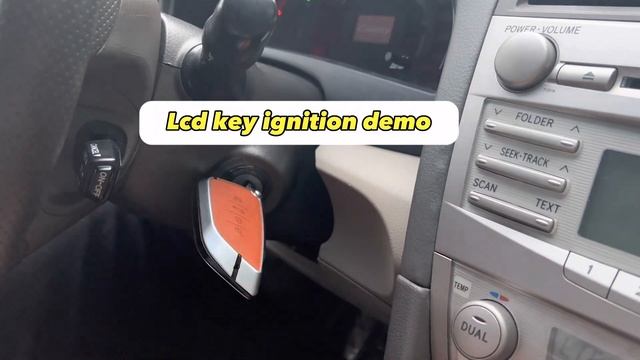 car flip lcd car key remote control working with key ignition cars смотреть онлайн