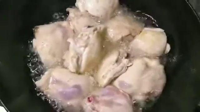 Приготовления бедро курицы казане. #курица #казан #еда смотреть онлайн