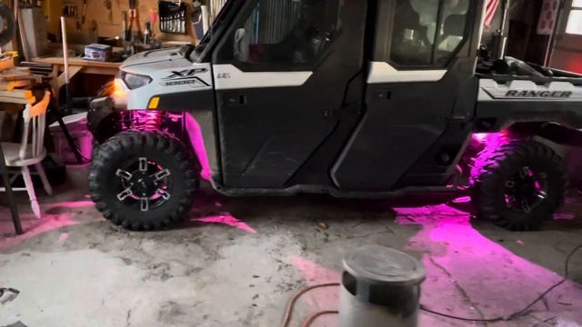 Mictuning C1 RGBW Rock Lights on Polaris Ranger Northstar смотреть онлайн