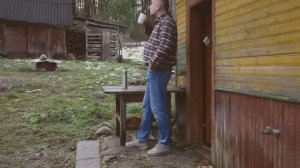 Жизнь в ГЛУХОЙ ЛЕСНОЙ ДЕРЕВНЕ.  Начало Реконструкции Старой 100 летней  ИЗБЫ.