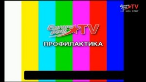 Глючное начало эфира канала Europa Plus TV Belarus (Беларусь). 20.07.2022