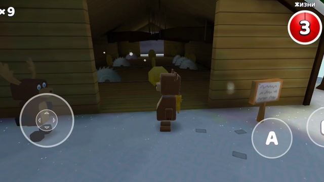 СНЕЖНАЯ ДОЛИНА! НОВАЯ ЛОКАЦИЯ. ▶ SUPER BEAR ADVENTURE. [3 часть]. смотреть онлайн