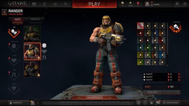 Quake Champions Ranger Skins and Abilities Tutorial смотреть онлайн