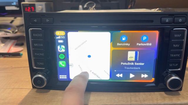 RNS510 CarPlay unit смотреть онлайн