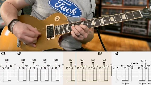 28.Slash - Killing Floor - Обучение игре на гитаре смотреть онлайн