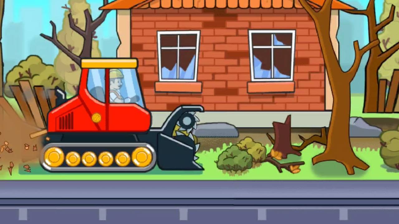 Давай построим мульчер и расчистим место под супермаркет смотреть онлайн