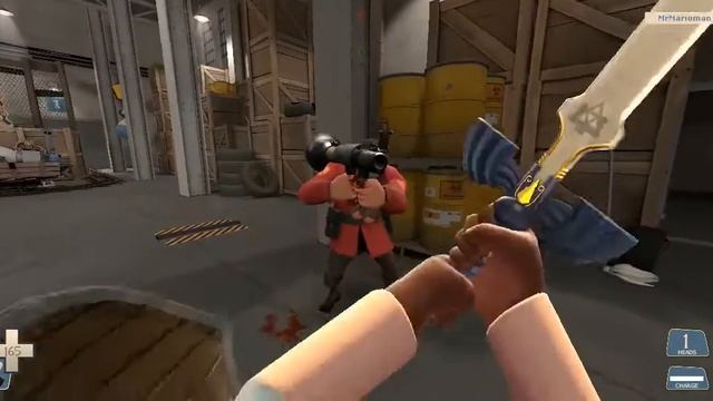 TF2 Mod Weapon Demonstration: The Master Sword (+Hylian Shield!) смотреть онлайн