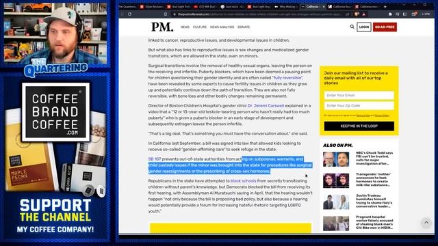 Skittles Get Banned But Gender Re-Assignment Surgery On MINORS Is Okay In California смотреть онлайн