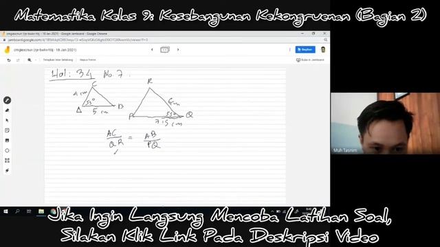 Kesebangunan Kekongruenan Part 2 (Matematika Kelas 9 SMP) смотреть онлайн