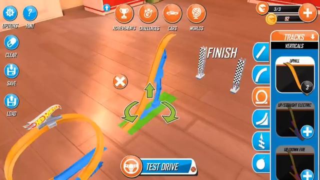 Hot Wheels Track Builder (by Mattel) - arcade game for Android - gameplay. смотреть онлайн