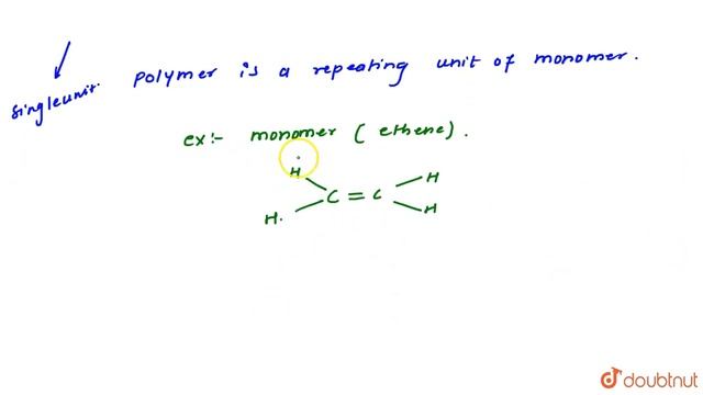 Explain the terms polymer and monomer.... смотреть онлайн