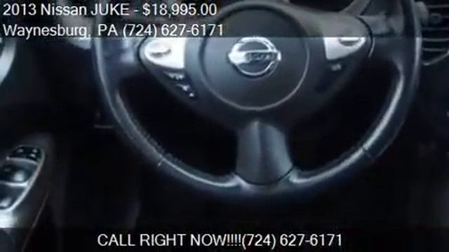 2013 Nissan JUKE SL AWD 4dr Crossover for sale in Waynesburg смотреть онлайн
