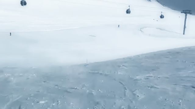 А с северного склона...