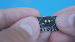 Проба дальномера vl53l1x для arduino