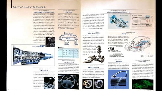 自動車カタログ 88' 日産セフィーロ (NISSAN CEFIRO) смотреть онлайн