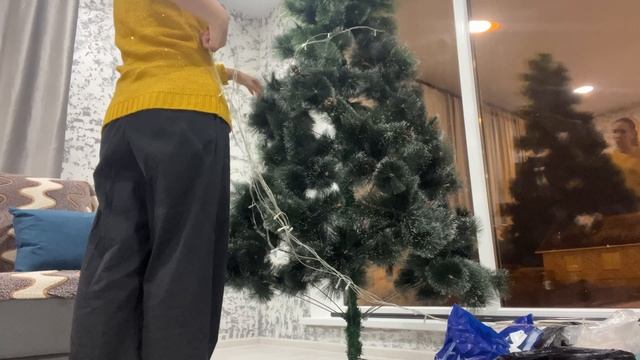 Наряжаем елку, мотивация на уборку перед Новым годом смотреть онлайн