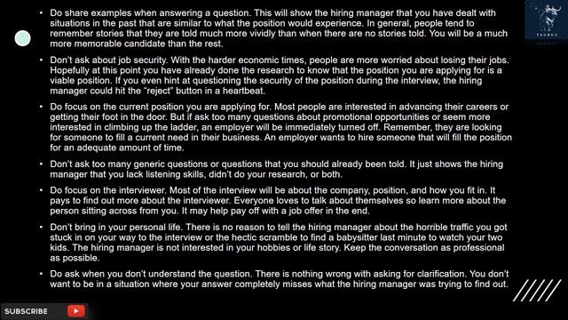 Must Know 11 Tips to Crack a Job Interview | For Fresh and Experience Candidates смотреть онлайн
