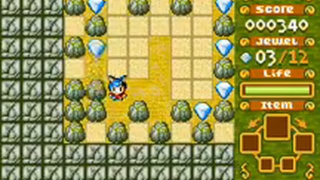 Boulder Dash EX (gameplay) [GBA]