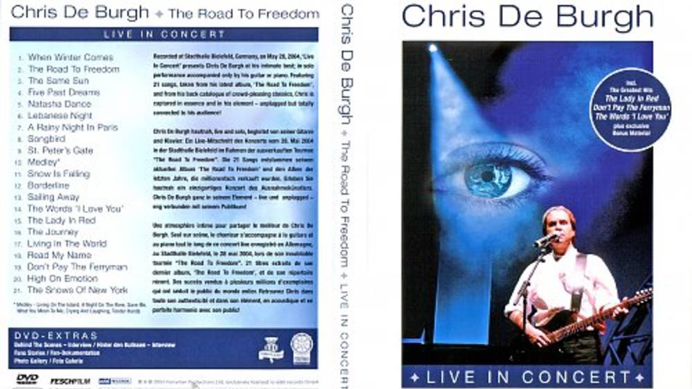 Chris de Burgh - The Road To Freedom / Live In Concert (2004) смотреть онлайн