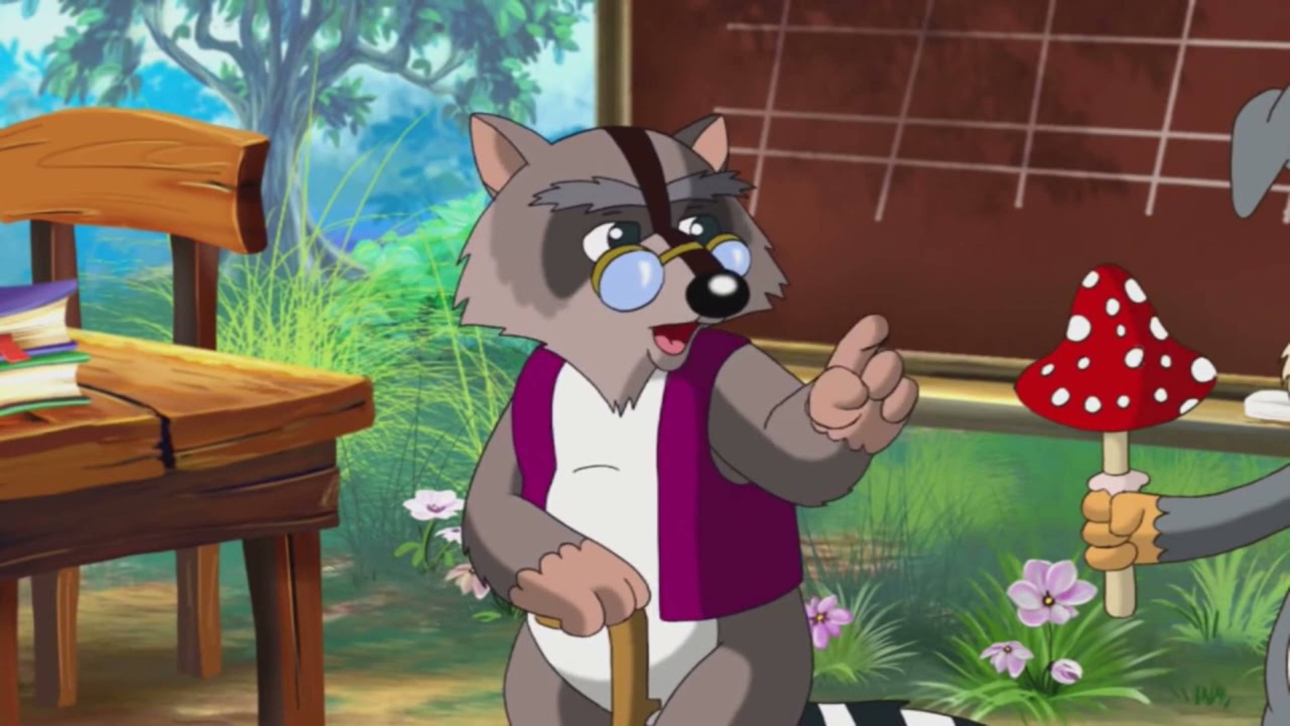 Мухомор - век живи, век учись... Наталия Лансере - Детская песня смотреть онлайн