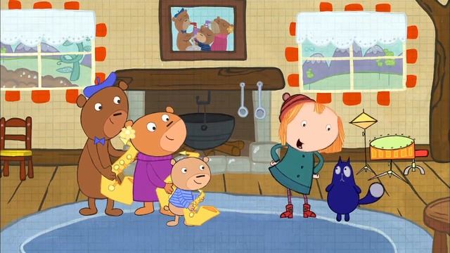 Peg + Cat The Chicken Problem & The Three Bears Problem (Full Episodes) смотреть онлайн