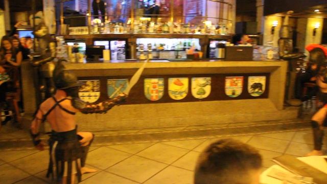 Калининград. Представления исторических реконструкторов в ресторане отеля Нессельбек!