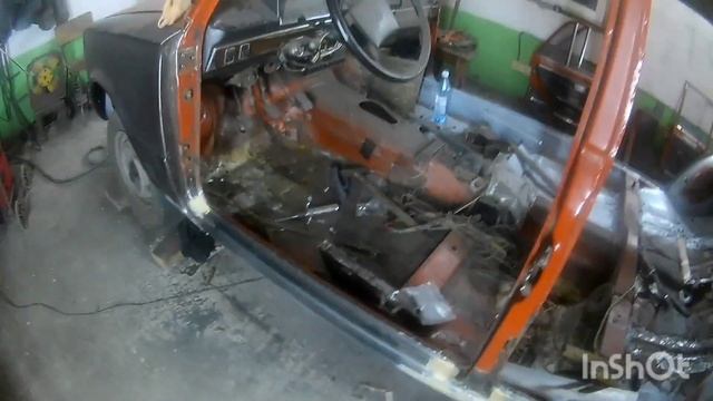 Ваз 2101. Перетираю стыки и готовлю под грунт. смотреть онлайн