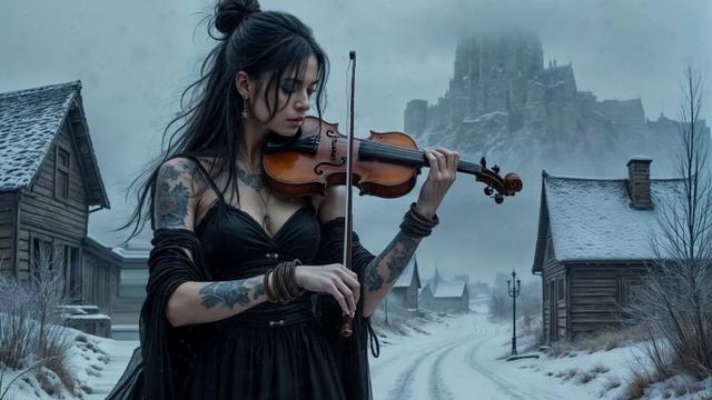 Violin + Metal Symphony 🎻Aharpen Your Focus, Increase Your Strength [ Winter Village Theme Music ]