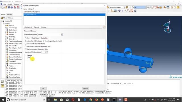 abaqus example 1 : multi point bending simulation part 1 смотреть онлайн