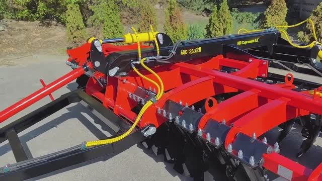 Обзор скоростной бороны БДС-3,5х2П. Это орудие себя еще покажет! смотреть онлайн