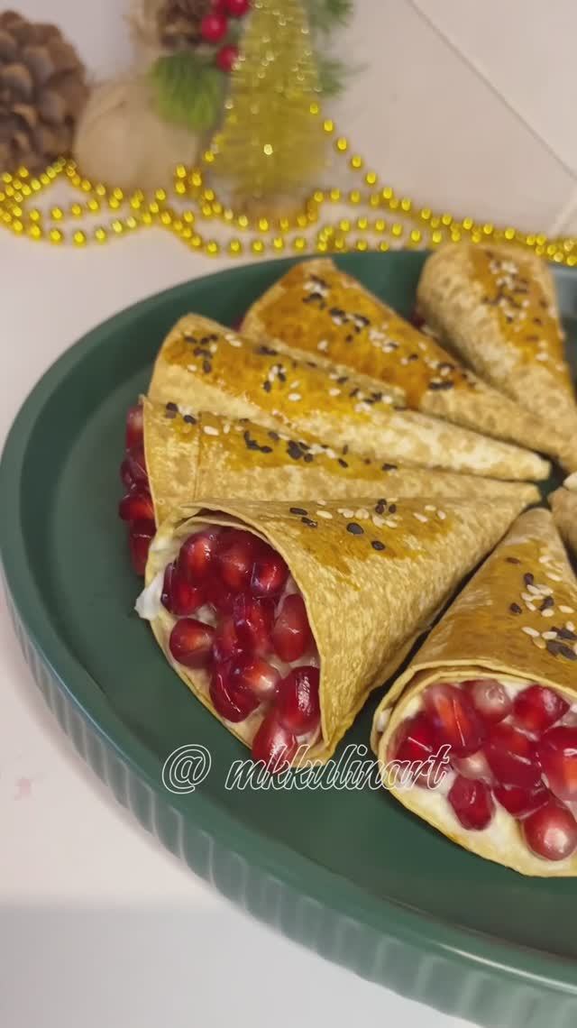 ✅Эта НОВОГОДНЯЯ закуска удивит ваших гостей♨️ #mkkulinart#новогодняя#вкусно смотреть онлайн