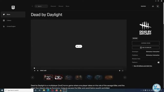 🔥 NEXT EPIC FREE GAME Dead by Daylight | NEXT EPIC FREE GAME Dead by Daylight смотреть онлайн