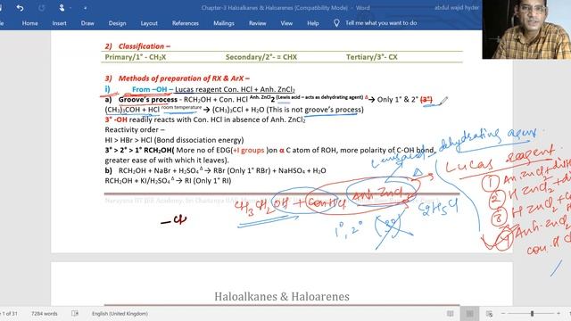Halo Alkane & Halo arene Lecture 01(2) смотреть онлайн