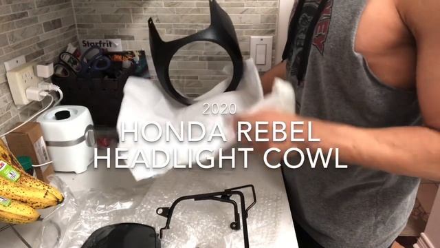 2020 Honda Rebel 500 headlight Cowl смотреть онлайн