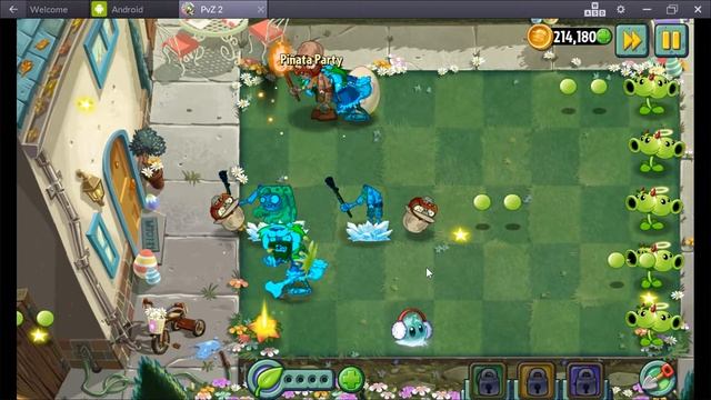 Plants Vs. Zombies 2 ВЕСЕННЯЯ ПИНЬЯТА (день 1)