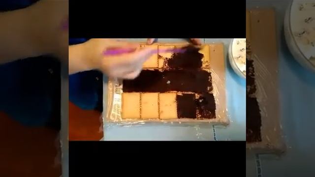 Легкий тортик без выпечки!!!) смотреть онлайн