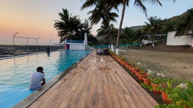 Best & Budget Beach Facing Resort in Murud with Infinity Swimming Pool | Sea Breeze Beach Resort смотреть онлайн