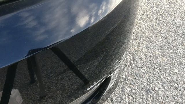 Clean remove scratch paint scuff transfer on car bumper смотреть онлайн