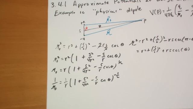 3.4.1 Approximate Potentials at Large Distances (1) смотреть онлайн