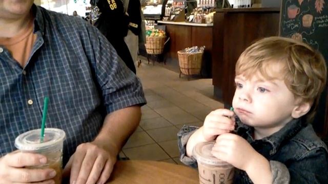 Zephyr wants his Starbucks coffee, but its chocolate milk! смотреть онлайн