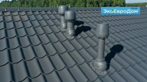 Дом из СИП панелей ЭкоЕвроДом по проекту Затесово