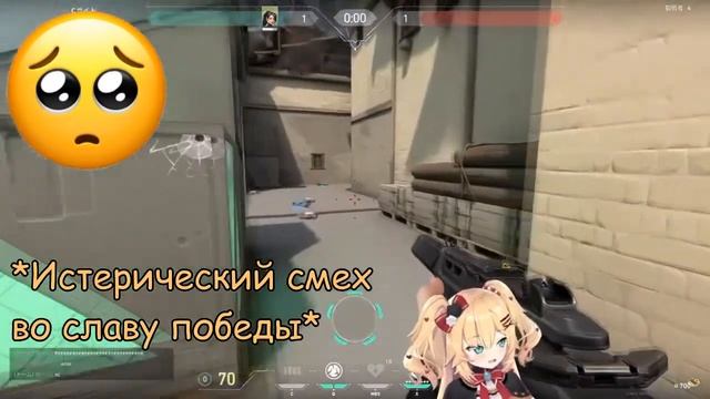 HAACHAMA Про игрок Valorant! [Hololive Ru Sub] смотреть онлайн