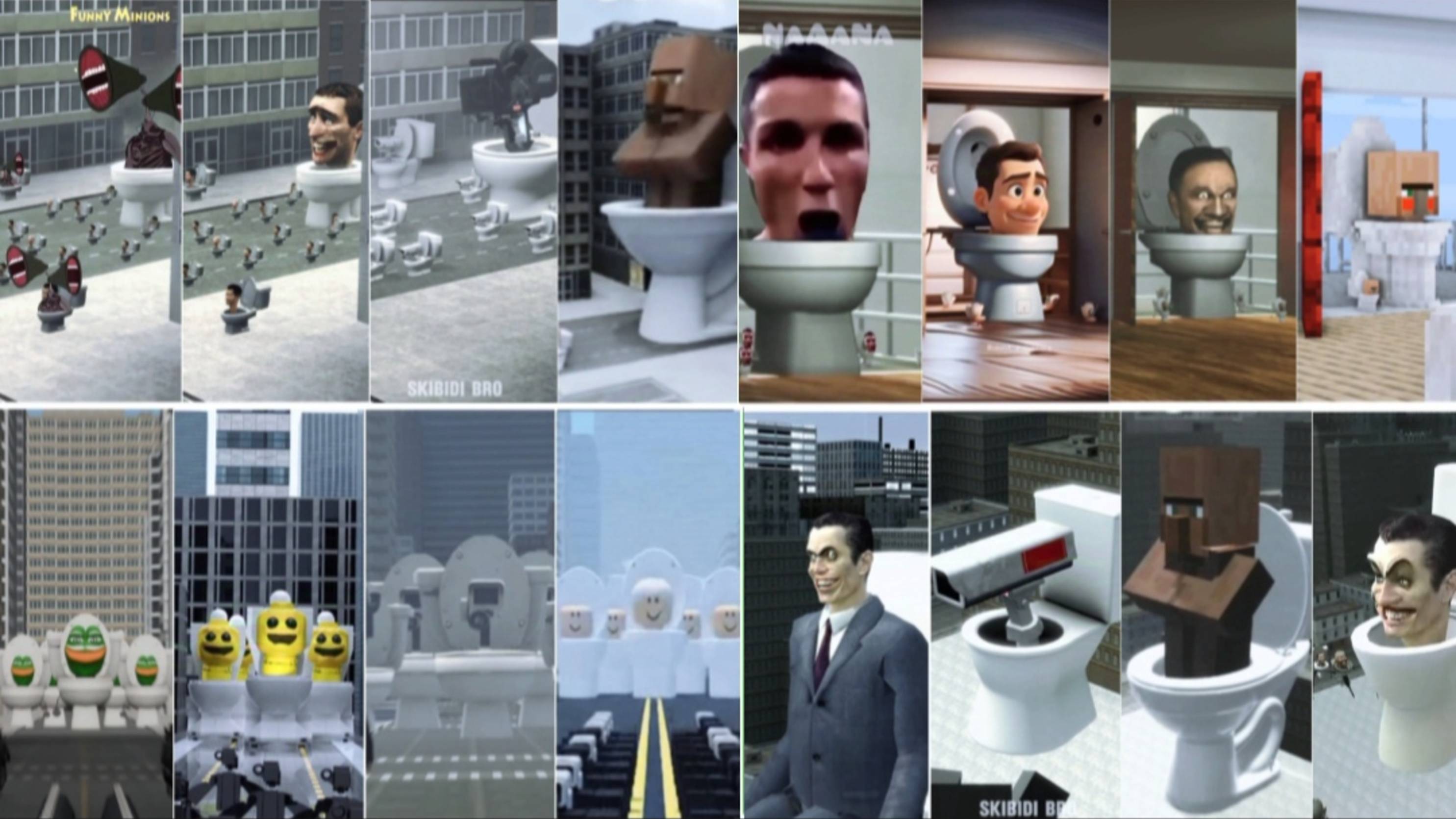 Skibidi Toilet 🚽 Mega Battle 🕰️