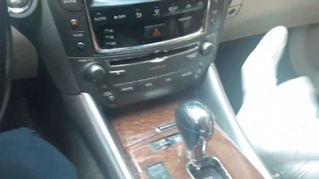 Lexus IS250 Gear Shifter Flaw смотреть онлайн