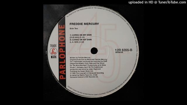 Freddie Mercury – Living On My Own (LA Mix) 1993 смотреть онлайн