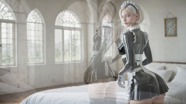 Alina Latex Maid - Gorgeus Model