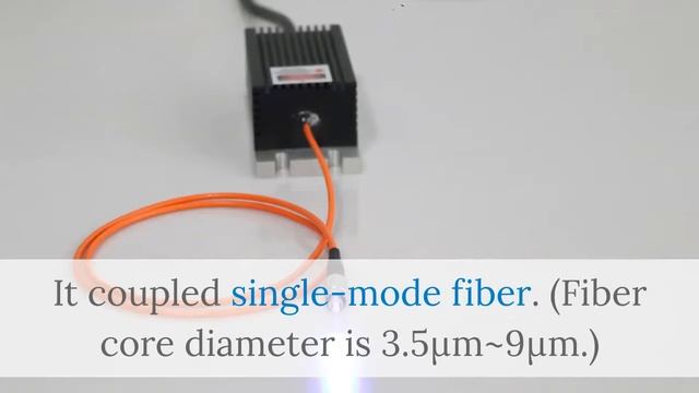 405nm Blue-violet Singlemode Fiber Coupled Laser смотреть онлайн